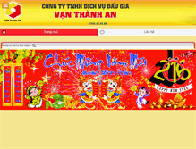 Tablet Screenshot of daugiavanthanhan.com